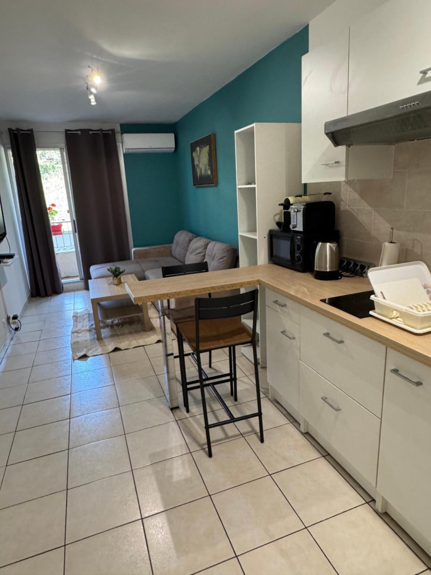 Logement Proche De La Plage Nice Bagian luar foto